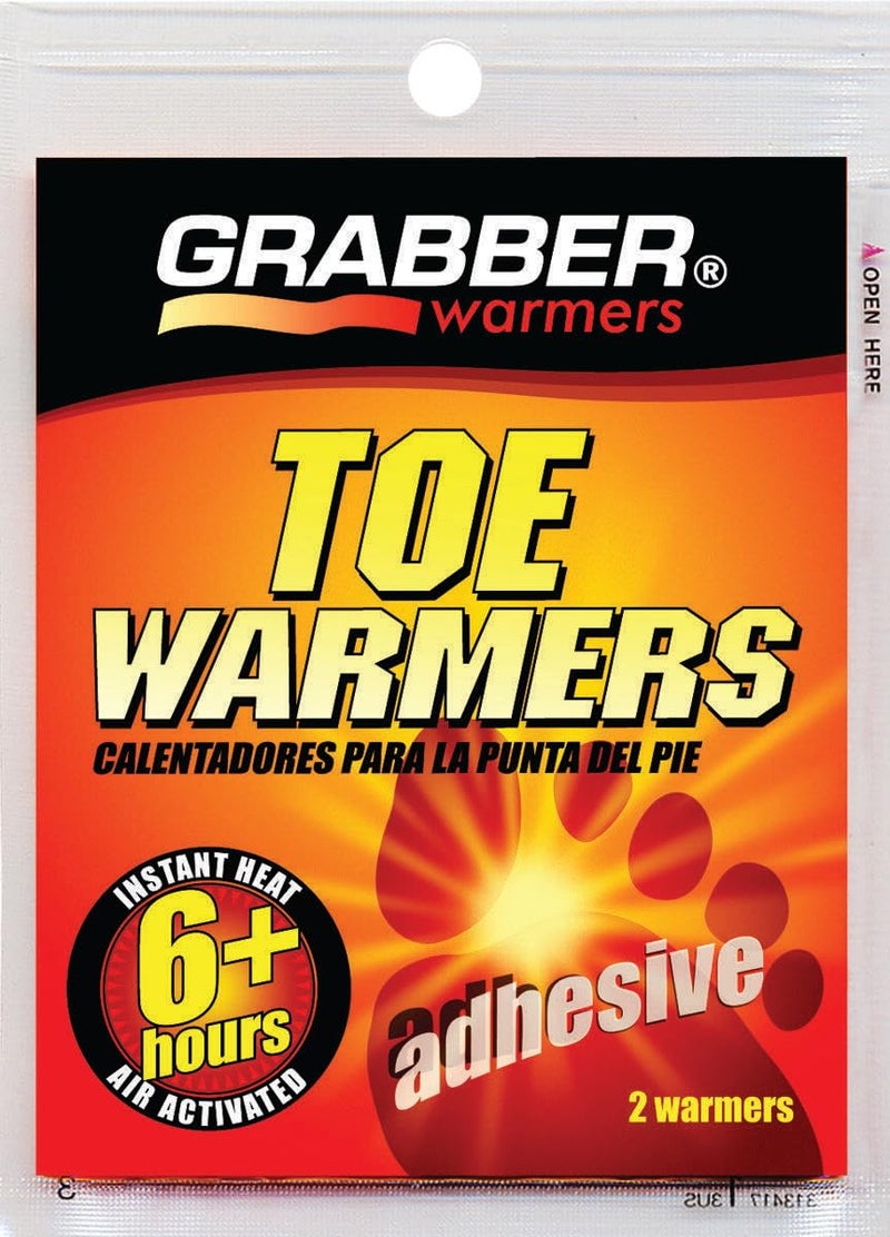 GRABBER WARMERS Big Pack Adhesive Toe Warmers, 8 Pairs,Tan,TWES8DISPLAYUSA - Image 4
